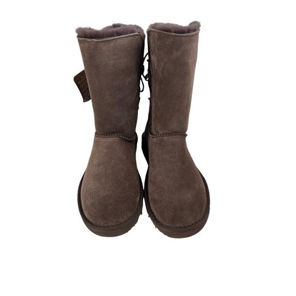 LAMO Shearling Suede Boots in Brown Women's Size 9 - Picture 4 of 10